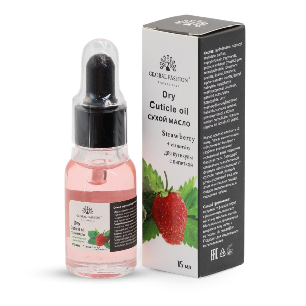 Global Fashion Professional Cuticle Oil – Natural Nail & Skin Care Blend