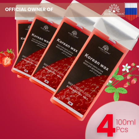 Roll-On Wax Cartridge 400ml – Hair Removal | Strawberry Wax Cartridge Close View Hair Removal | شمع رول
Roll-On Wax Cartridge 400ml – Hair Removal | Strawberry Paraffin Wax Detailed View Skin Care | شمع بارافين