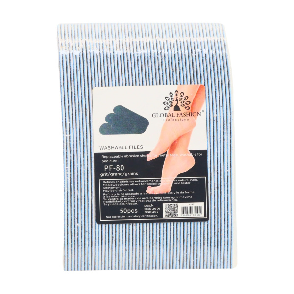 Foot File Replacement Pads 50pcs – Adhesive Refills | PF-80 Foot File Replacement Pads Callus Remover | مبرد القدم
Foot File Replacement Pads 50pcs – Adhesive Refills | PF-80 Pedicure Sandpaper Pads Adhesive Sheets | ورق برد القدم