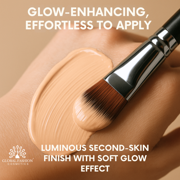 Global Fashion liquid foundation preview dewy glow SPF 15 كريم اساس بلمعة طبيعية