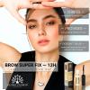 Clear eyebrow gel close up no white cast strong hold جل تثبيت الحواجب لقطة مقربة