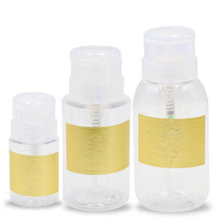 Global Fashion Pump Dispenser Bottle 3-Pack – Lockable | 150ml | 220ml | 300ml Pump Dispenser Bottle Close View | زجاجة موزع سوائل
Global Fashion Pump Dispenser Bottle 3-Pack – Lockable | 150ml | 220ml | 300ml Liquid Dispenser Bottle Detailed View | عبوة موزع سوائل