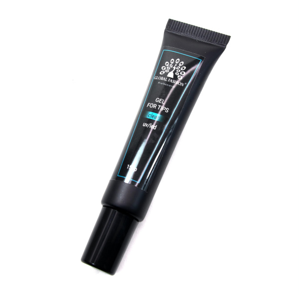 GLOBAL FASHION Brush On Nail Glue 10g - Strong Adhesive for False Nails and Nail Tips UAE GCC | غراء الأظافر