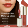Global Fashion lip gloss close up high pigment texture جلوس شفاه لقطة مقربة