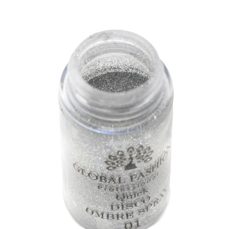 Dry Spray for Gradient Nails Ombre, Disco Reflective, 01