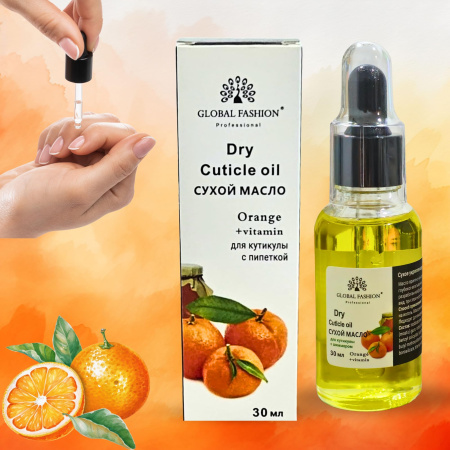 Global Fashion Cuticle Oil – Natural Blend of Olive, Coconut, Lavender, Rosemary & Jojoba Oils
