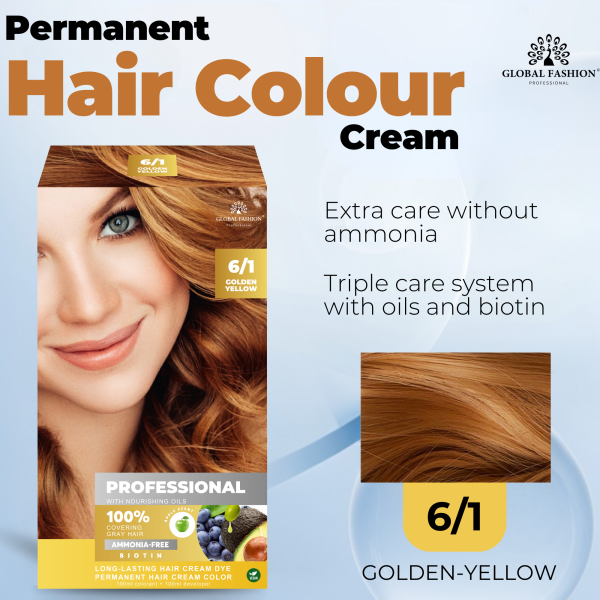 Hair color cream preview vibrant shade grey coverage صبغة شعر