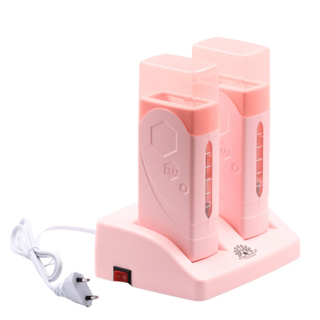 Double Wax Heater – Hair Removal Machine | Pink Double Wax Heater Close View Hair Removal | جهاز تسخين الشمع
Double Wax Heater – Hair Removal Machine | Pink Dual Wax Heater Detailed View | ماكينة الشمع