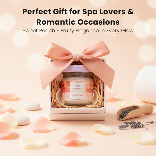 Global Fashion 30 ml Massage Candle – 21 Aromatherapy Scents