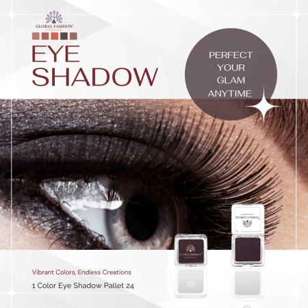 Global Fashion eyeshadow close up high pigment texture ظلال عيون لقطة مقربة