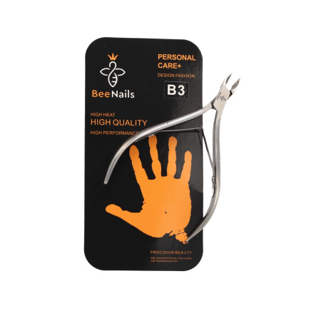 BeeNails Cuticle Nipper Kit – Stainless Steel | B3 Cuticle Nipper Close View Nail Tool | قاطع الكيوتكل
BeeNails Cuticle Nipper Kit – Stainless Steel | B3 Nail Cutter Detailed View Professional Tool | اداة قص الكيوتكل