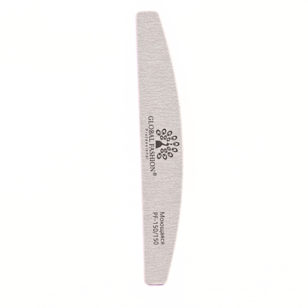 Global Fashion Nail File 150/150 – Professional Emery Board for Acrylic & Gel
