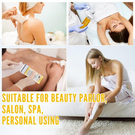 Roll-On Wax Cartridge 100ml – Hair Removal | Banana Wax Cartridge Close View Hair Removal | شمع رول
Roll-On Wax Cartridge 100ml – Hair Removal | Banana Paraffin Wax Detailed View Skin Care | شمع بارافين