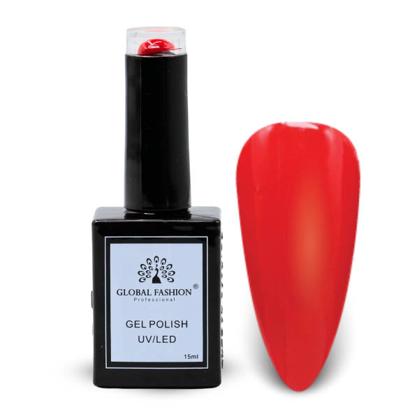 Red Rendezvous Nail Polish 15ml UV LED | 6-Lust 1p Red Gel Nail Polish Bottle 15ml - UV LED Soak Off Nail Color UAE GCC | طلاء أظافر جل أحمر