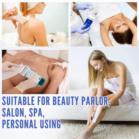 Roll-On Wax Cartridge 100ml – Hair Removal | Azulene Wax Cartridge Close View Hair Removal | شمع رول
Roll-On Wax Cartridge 100ml – Hair Removal | Azulene Paraffin Wax Detailed View Skin Care | شمع بارافين