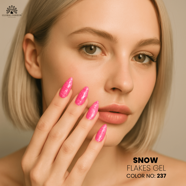 Snowflakes Gel Polish – Shade ## – 15ml/8ml UV LED Soak Off Winter Collection
