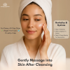 Vitamin E skincare set close up youthful glow finish مجموعة عناية بالبشرة لقطة مقربة
