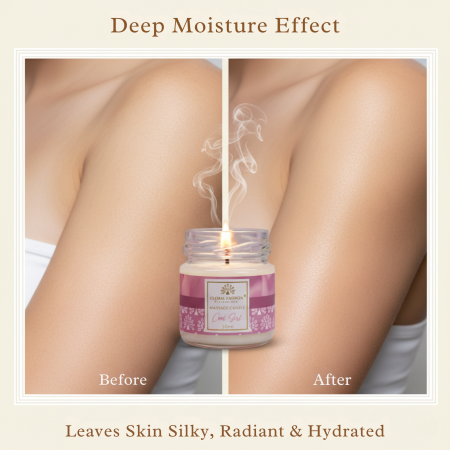 Global Fashion Massage Candle – 30 ml Aromatherapy Spa Candle in 21 Scents