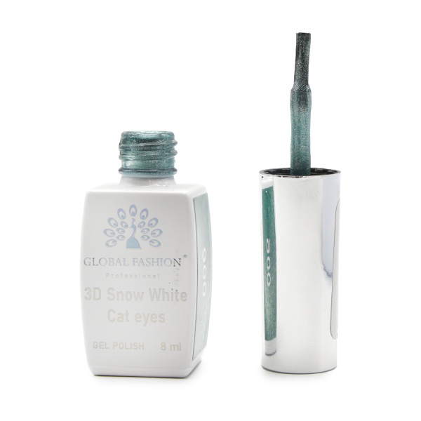 Global Fashion Cat Eye 3D Gel Polish Snow White Collection - 23 Magnetic Shades
