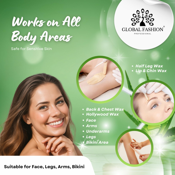 Roll-On Wax Cartridge 400ml – Hair Removal | Aloe Vera Roll On Wax Cartridge Hair Removal | شمع رول
Roll-On Wax Cartridge 400ml – Hair Removal | Aloe Vera Paraffin Wax Skin Treatment | شمع بارافين