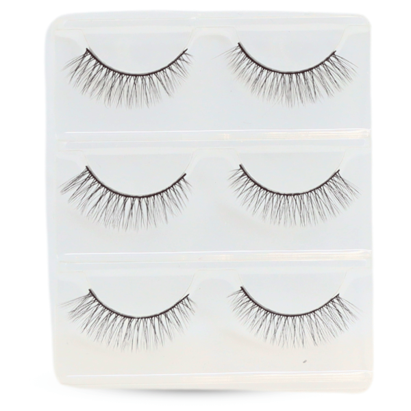 Global Fashion false eyelashes wispy mink cat eye fox eye رموش صناعية طبيعية