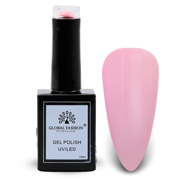 Blush Garden Nail Polish 15ml UV LED | 52-Bunny Cake 1p Pink Gel Nail Polish Bottle 15ml - UV LED Soak Off Nail Color UAE GCC | طلاء أظافر جل وردي