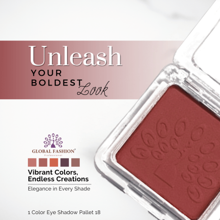 Global Fashion eyeshadow close up high pigment texture ظلال عيون لقطة مقربة