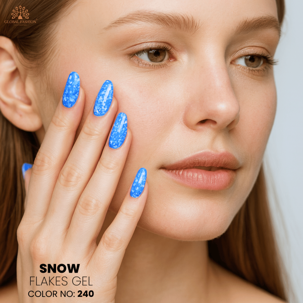 Snowflakes Gel Polish – Shade ## – 15ml/8ml UV LED Soak Off Winter Collection
