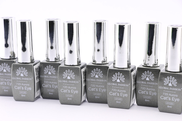 Gel polish cat eye 72D Aurora, 04