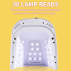 36W Cordless UV LED Nail Dryer Lamp Detailed View Fast Cure | جهاز تجفيف اظافر احترافي
Portable Gel Nail Lamp 36W Close View Fast Dry | لمبة جل للاظافر