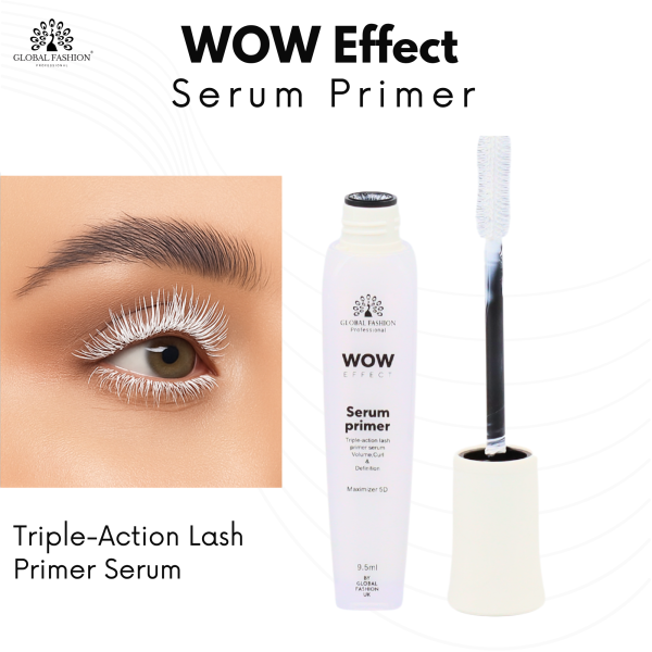 Global Fashion WOW Effect 5D mascara volumizing lengthening deep black ماسكارا تكثيف سوداء