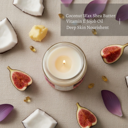 Global Fashion Massage Candle – 30 ml Aromatherapy Spa Candle in 21 Scents