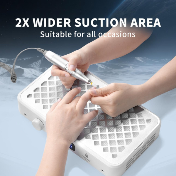 48W Nail Dust Collector Vacuum HEPA Filter | شفاط غبار الاظافر
Professional Nail Dust Extractor Machine | جهاز شفط اظافر