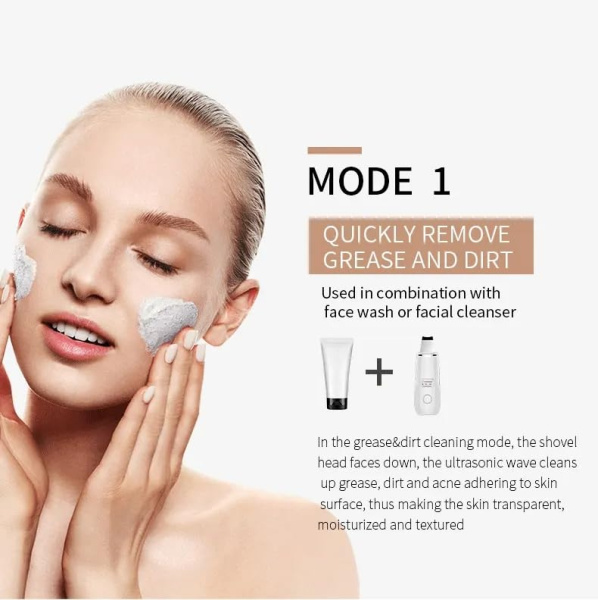 Global Fashion Ultrasonic Skin Cleaner – Deep Cleansing | C-107 Ultrasonic Skin Cleaner Facial Scrubber | جهاز تنظيف البشرة
Global Fashion Ultrasonic Skin Cleaner – Deep Cleansing | C-107 Blackhead Remover Device Deep Cleansing | جهاز ازالة الرؤوس السوداء