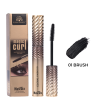 Magic Curl Waterproof Mascara – Dual Brush , (Brush 1 - Thick Dense Bristle)