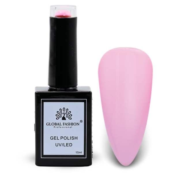 Blush Garden Nail Polish 15ml UV LED | 50-Pretty in Pink 1p Pink Gel Nail Polish Bottle 15ml - UV LED Soak Off Nail Color UAE GCC | طلاء أظافر جل وردي