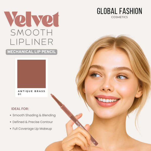 Velvet Smooth lipliner waterproof velvet matte precision contour محدد شفاه مطفي