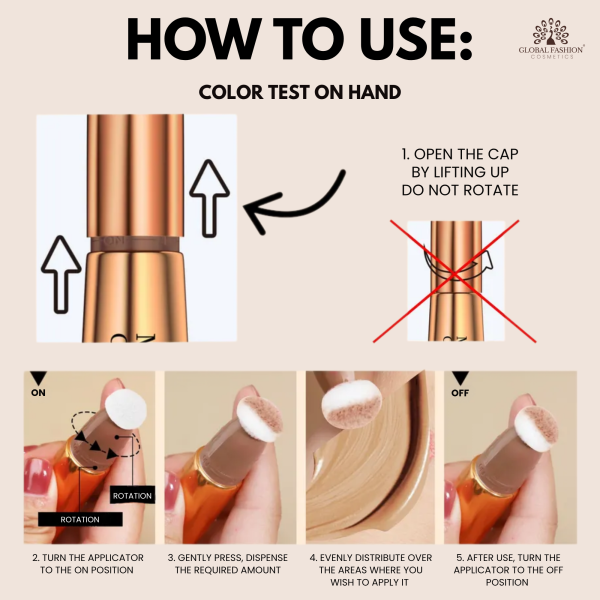 Global Fashion makeup stick preview contour blush highlight finish ستيك مكياج