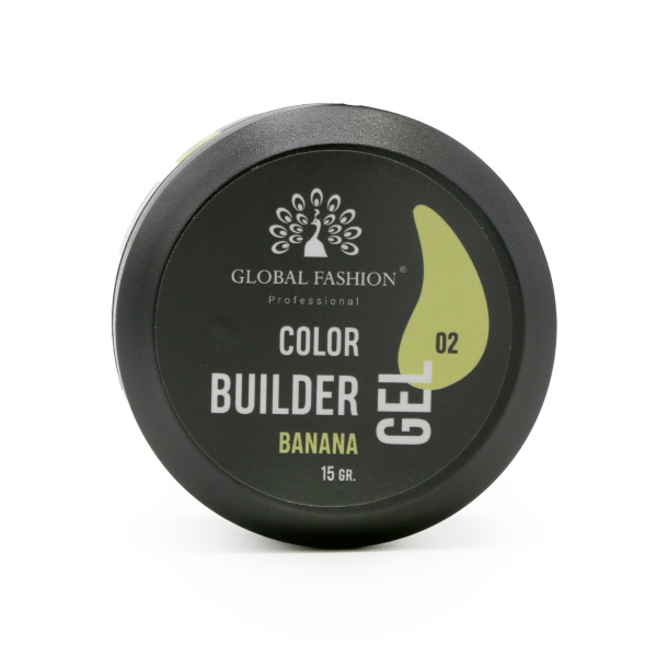 Global Fashion Color Builder Gel 15g | Nail Extension Gel | جل بيلدر ملون
