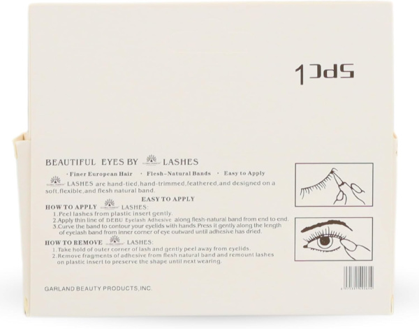 2 pcs wispy mink false eyelashes cat eye fox eye رموش صناعية طبيعية