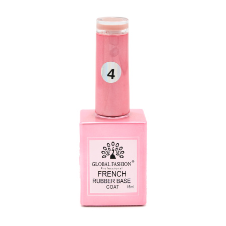 French Rubber Base Coat 15ml – Global Fashion | Professional Nail Gel Base
فرنش روبر بيس كوت 15 مل – جلوبال فاشن | بيس جل بوليش احترافي للأظافر
