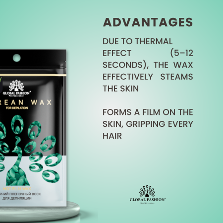 Aloe Korean hard wax for sensitive skin depilation 1000g