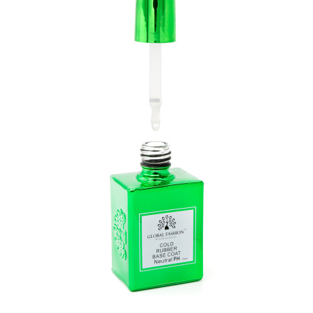 Global Fashion Cold Rubber Base 15ml | Neutral pH Long-lasting Nail Base
جلوبال فاشن كولد روبر بيس 15 مل | قاعدة أظافر pH متعادل طويلة الأمد
